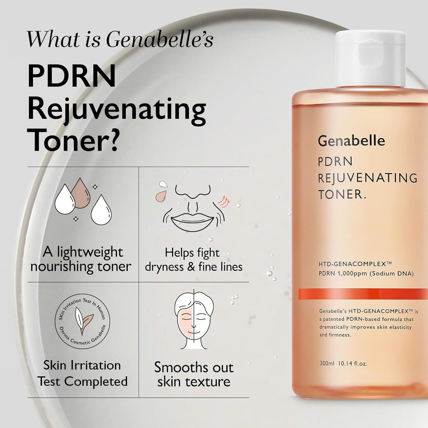 Genabelle PDRN Rejuvenating Toner 300ml	